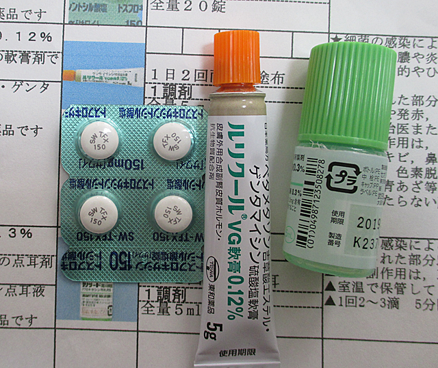 耳垢栓塞から外耳炎へ